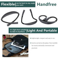 Luz de Lectura de Cuello Flexible, lámpara de Lectura de Manos libre, portátil, recargable por USB, iluminación de libros, novedad - details 3