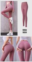 Pantalones de yoga de cintura alta para mujer, transpirables, elásticos, minutos que moldean y adelgazan - details 9