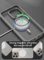 Funda para iPhone 16/Pro/ProMax/Plus,Compatible con MagSafe, Fundas protectoras de Grado Militar, Transparente - details 4