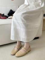 Nuevo nicho retro, cabeza redonda japonesa, zapatos individuales de suela plana, hebilla de una palabra grabada, zapatos individuales Mary Jane - details 36