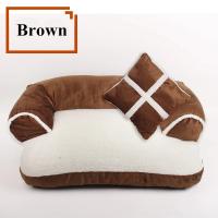 Camas suaves para perros y gatos, sofá para mascotas, la mejor casa para perros pequeños y medianos, nido clásico de estilo inglés, cama para dormir cálida para invierno, alfombrilla para cachorros - details 4