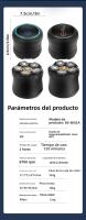 Cortadora de Pelo Calva para Hombres Máquina de Afeitar Magnética 6D, Cuchillo de Barba de Alta Potencia, Lavado de Agua Para Todo el Cuerpo - details 7