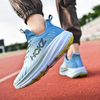 Zapatillas de correr de alta calidad para hombre y mujer, zapatos deportivos informales de malla cómodos y ligeros con amortiguación - details 13