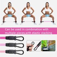 Bandas de resistencia con correa para el tobillo, cuerda de tracción para fuerza de pierna y cadera, entrenamiento elástico para Fitness, Yoga en casa, Pilato, Crossfit, equipo de gimnasio - details 8