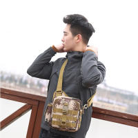 Bolso Táctico Pequeño para Hombres con Correa USB Bolso de Hombro Camuflaje para Escalar al Aire Libre Bolsas de Mensajero Deportes de Ocio Impermeables - details 12
