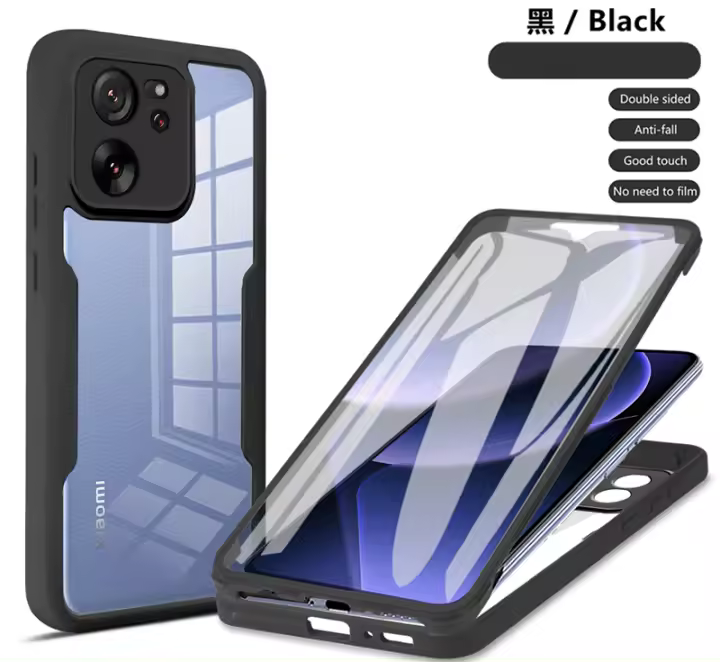Funda Protectora Doble Cara para Samsung S24, S23 Ultra, S22 Plus Ultra Delgada y Anti-caída con Evitador de Huellas Dactilares - 1