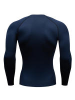 Quick Dry Men's Compression Shirt for Athletic Workouts - Long Sleeve Base-Layer Top with Moisture-Wicking Benefits - details 4