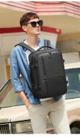 Mochila Oxford impermeable para ordenador portátil de 18 pulgadas para hombre, morral grande para ordenador de negocios, mochila urbana con cerradura - details 11