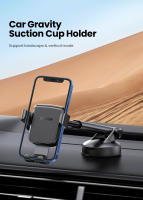 Soporte de Teléfono para Coche UGREEN Soporte de Gravedad para iPhone y Xiaomi Ventosa de Coche - details 0
