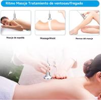 Máquina de aumento de busto y levantamiento de glúteos con terapia de vacío - Masajeador anticelulítico con ventosas y guasha para tensado de piel - details 1
