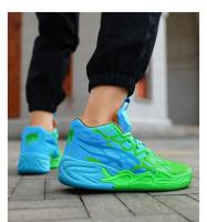 Zapatillas de baloncesto para hombre, transpirables, con amortiguación, antideslizantes, para correr, entrenamiento de gimnasia, zapatillas de baloncesto atléticas para mujer - details 8
