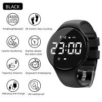 Reloj inteligente con podómetro, dispositivo con alarma y vibración silenciosa, resistente al agua, Brac - details 8