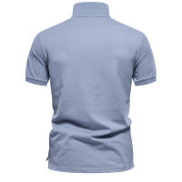 POLO con estampado degradado de alta gama para hombre, camiseta de solapa a la moda, 2024 rentable - details 8