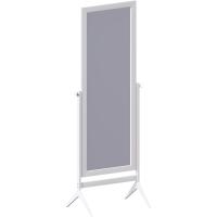 Espejo Rectangular de Longitud Completa, de pie, de Madera, Giratorio, para Dormitorio, Pasillo, cómoda, Color Negro - details 23