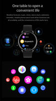 Reloj inteligente con Bluetooth para hombre y mujer, pulsera con Dial personalizado, control del ritmo cardíaco, llamadas, para Android e IOS, 2023 - details 14