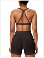 Sujetador deportivo de verano Pure Desire de baja intensidad con almohadillas para el pecho, hermoso top de yoga y entrenamiento físico - details 19