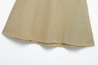 Moda Primavera 2025 para Mujeres OUWU Falda Elegante de Color Sólido Combinable con Cremallera Lateral Casual - details 5