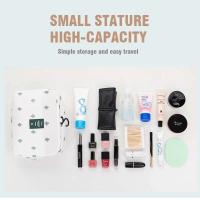 Bolsa de Almacenamiento de Maquillaje de Viaje Impermeable Organizador de Cosméticos de Nylon con Gancho Bolsa de Higiene Personal de Alto Diseño - details 10