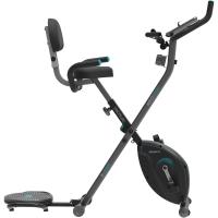 Estática Plegable con Volante de Inercia X-Bike, Sistema Silence Fit, Con y Sin Respaldo, Manillar y Sillín Regulable, Pulso, Pantalla LCD, Soporte para dispositivos, Ruedas - details 16