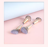 Cepillo de Maquillaje Multifuncional de Lana Mate Suave, Rubor, Portátil para Cuatro en Uno - details 10