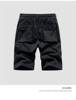 Pantalones Cortos de Trabajo Militar Verde Moda de Verano Casual para Hombres - details 7