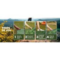colchoneta camping ejercito verde 10cm
