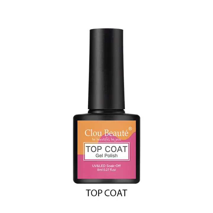 Clou Beaute-esmalte de uñas en Gel Base amigo capa superior semipermanente... rojo Nude híbrido de barniz UV 8ml - 1