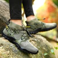 Nuevos zapatos transpirables para deportes al aire libre, senderismo, buceo, zapatos voladores para hombres y mujeres, resistentes al desgaste, antideslizantes, talla grande 36-47 - details 17