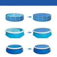 Cubierta impermeable para piscina Circular, bañera solar, plástico de burbujas de PE, accesorios para exteriores, 180/240/300cm - details 3