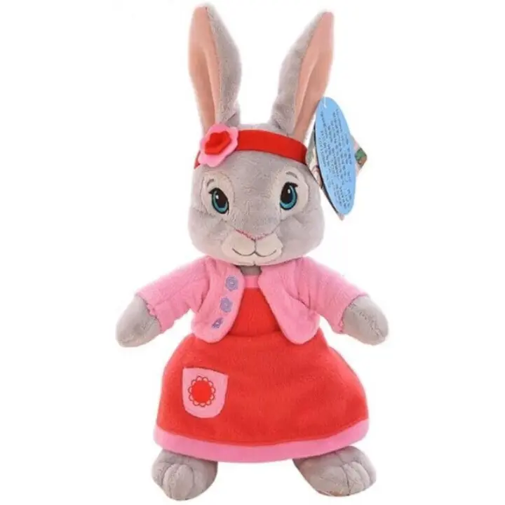 Lily Bobtail Peter of Rabbit Peluche 10” Conejo de Pascua de peluche suave Nuevo - 1