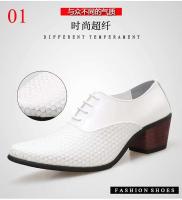 Zapatos de boda de oficina para hombre, vestido formal de cuero de microfibra Oxford de negocios hecho a mano de lujo - details 2