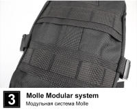 Mochila militar 25/50L mochila impermeable de nailon para hombres campamento de caza mochila antiinsectos senderismo táctica - details 33