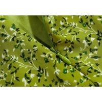 Vestido dividido verde aguacate con cordones, ligero y floral para mujer. Vestido plisado de manga corta con cuello en V. - details 7