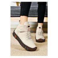 Algodón de estilo británico de terciopelo cálido para mujer, ots altos, informal, combina con todo, talla grande, invierno - details 8