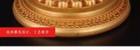 Soporte de Lámpara de Mariposa de Cobre Dorado Obra Maestra, Textura Clara, Diámetro 9.5cm, Grande - details 4