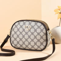 Bolso de hombro pequeño de diseñador cruzado de piel sintética para mujer, bolso con cremallera de moda - details 1