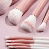 Set de 12 Pinceles de Maquillaje Naturales Herramienta de Belleza Profesional para Mujeres - details 2