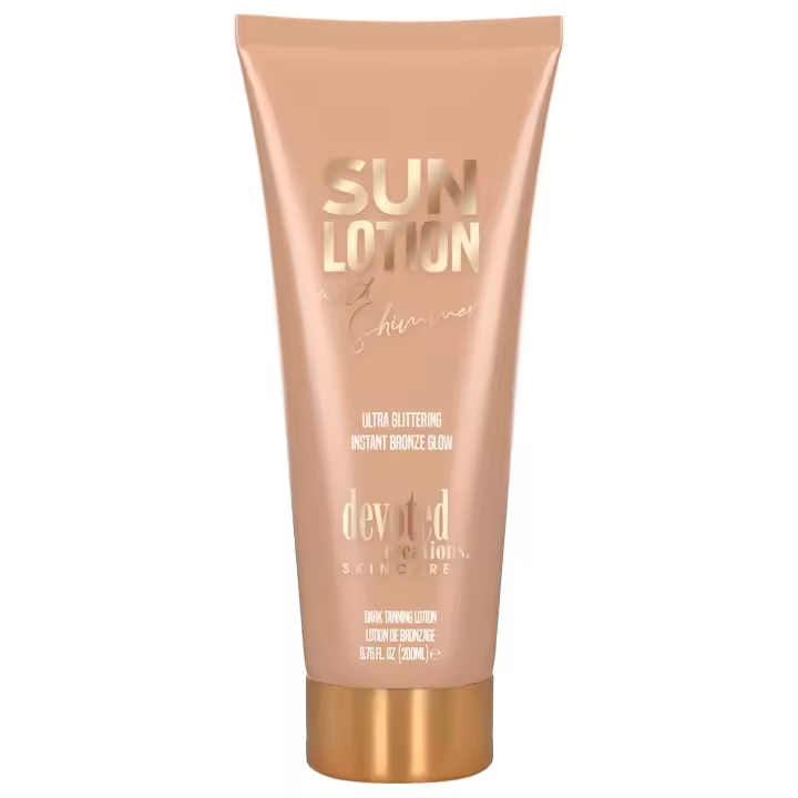 Loción solar con brillo ultra brillante y bronce instantáneo 6.76 oz. - 1