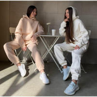 Suéter deportivo de ocio, moda de otoño e invierno de dos piezas, nuevo - details 3