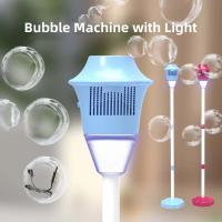 Máquina automática de burbujas Vertical de 47 pulgadas con luces, máquina de burbujas alimentada por batería, juguetes para fiestas al aire libre, regalos para niños - details 0
