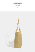 Bolso de mano de gran capacidad para mujer, nuevo bolso de hombro casual versátil, bolso tejido de alta gama para madre e hijo - details 7