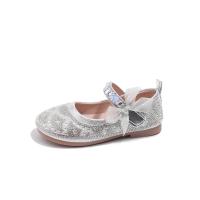 Zapatos de cuero para niñas, zapatos de vestir para niños, fiesta de boda, diamantes de imitación con pajarita de encaje, zapatos planos de princesa, Mary Janes dulce - details 21