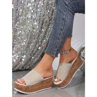 Zapatos de zapatilla de plataforma de moda de verano para mujer - details 3