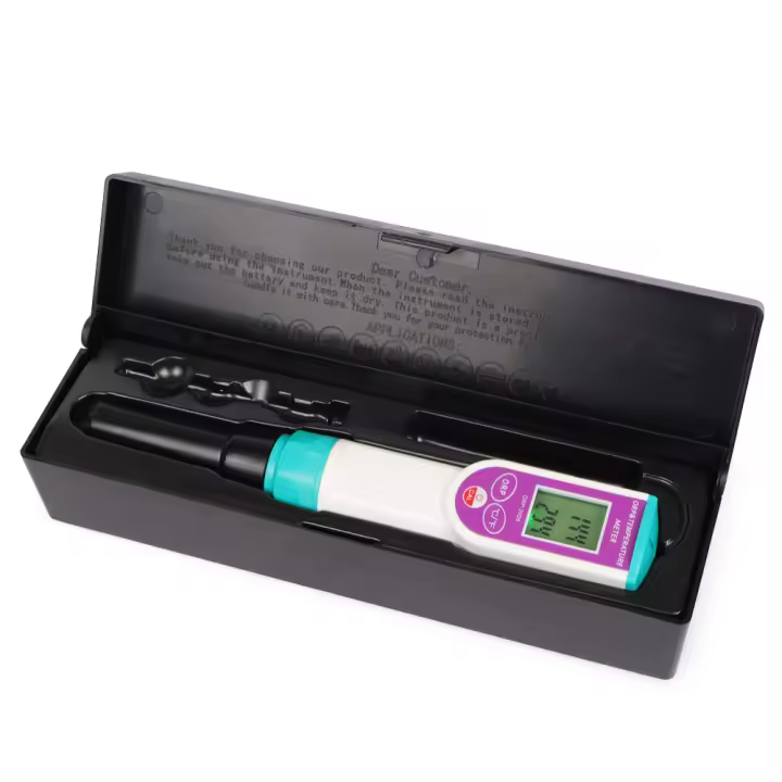 Medidor de temperatura ORP 2 en 1, Analizador de suelo con potencial de reducción de oxidación, plantación en maceta de flores y plantas, 999-999mV - 1
