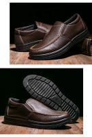 Zapatos de Cuero Genuino para Hombre Mocasines Suaves y Cómodos Calzado Plano Casual - details 18