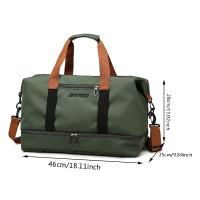 Bolso de Viaje de Gran Capacidad Separación Seca-Húmeda Ideal para Deportes y Fitness - details 0