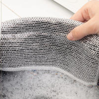 Paño Mágico de Limpieza Grueso de Acero Doble Cara para Cocina Herramienta de Limpieza Ideal para Lavar Ollas y Platos - details 5