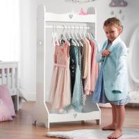 Armario infantil de madera de 3 a 8 años, perchero hecho a mano para niñas, mueble para dormitorio infantil - details 0