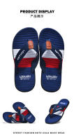 Verano nuevas chanclas de los hombres usan zapatillas de playa de goma antideslizante pellizcar pies sandalias al aire libre - details 14