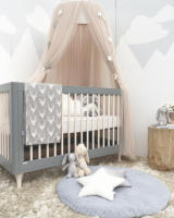 Mosquitera colgante para decoración de cama de bebé, cortinas de tul para dormitorio, casa de juegos, habitación de niños - details 4